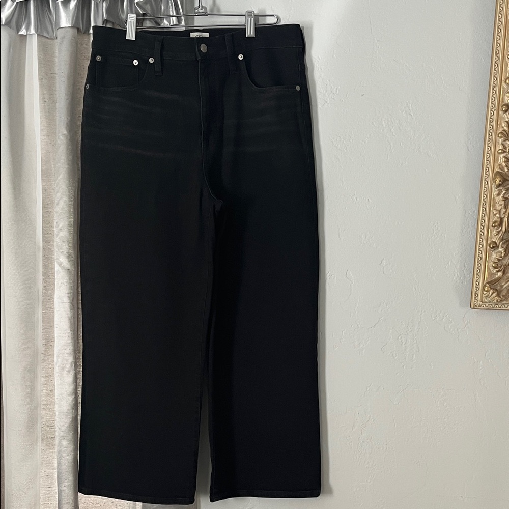 Men's Relaxed Fit Black Jeans